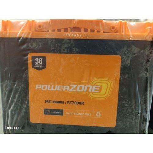 PowerZone AUC-PZ-00PZ7000R Right Layout Warranty 18+18=36 Months, Capacity: 65 AH